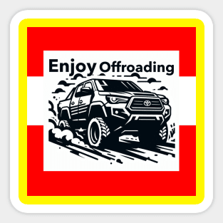 Enjoy Offroading Sticker